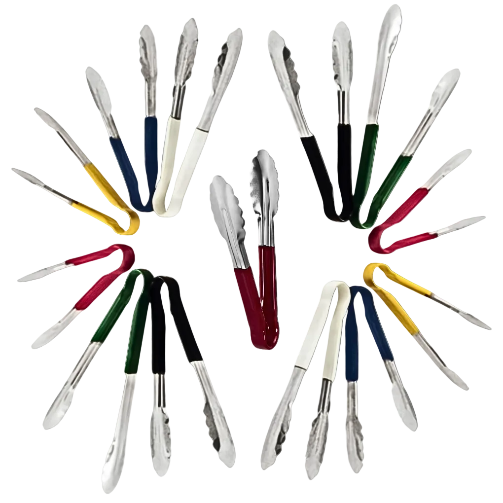 Colour Coded Kitchen Supplies