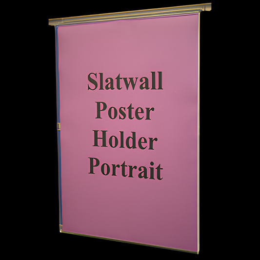 Slatwall Sign Holders