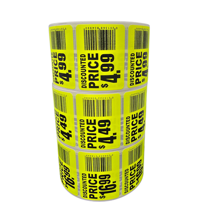 Adhesive Fluro Labels
