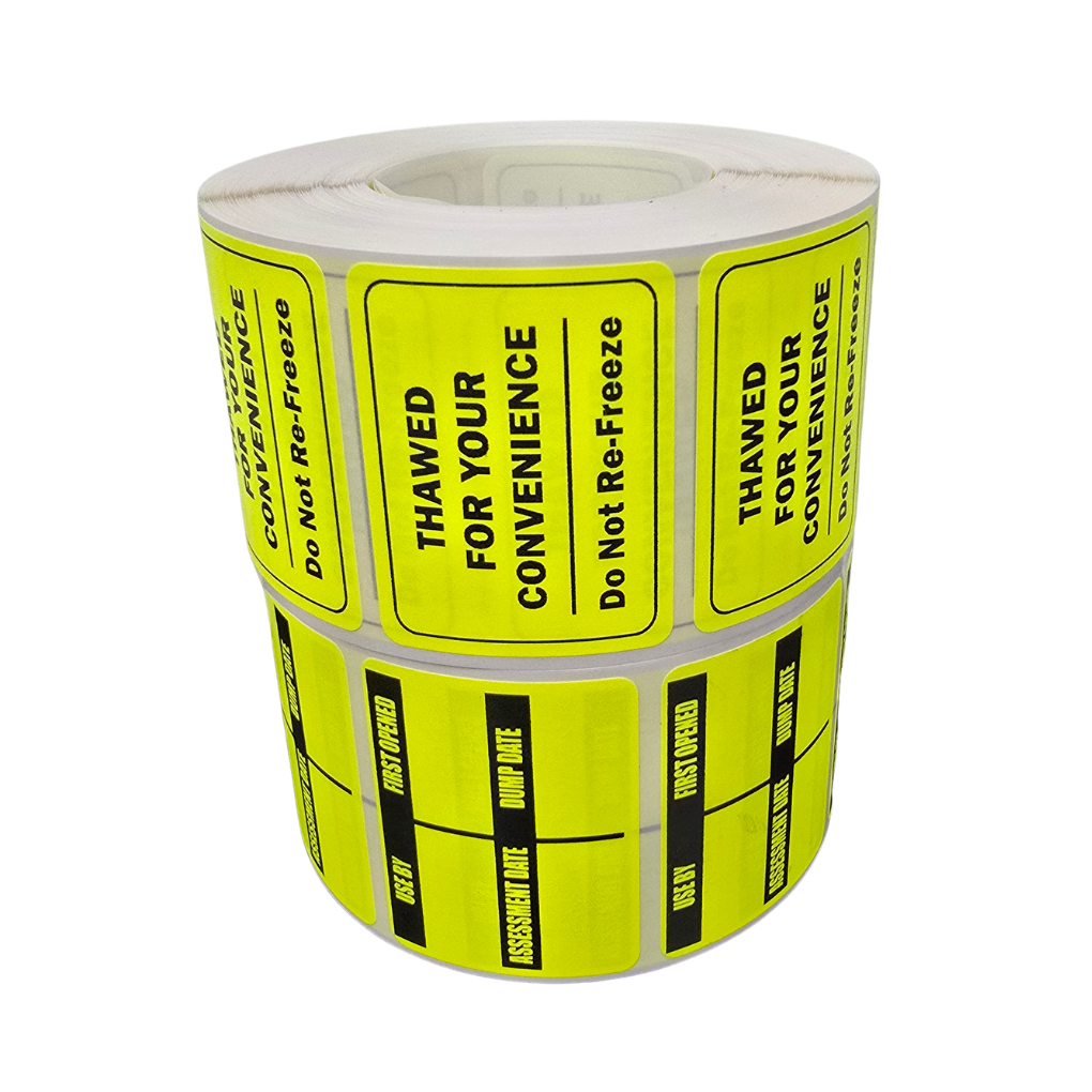 Adhesive Fluro Labels