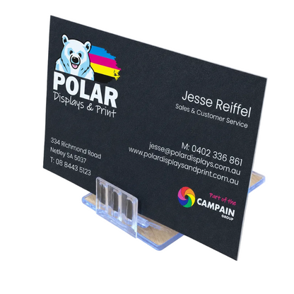 Angled Card Holder