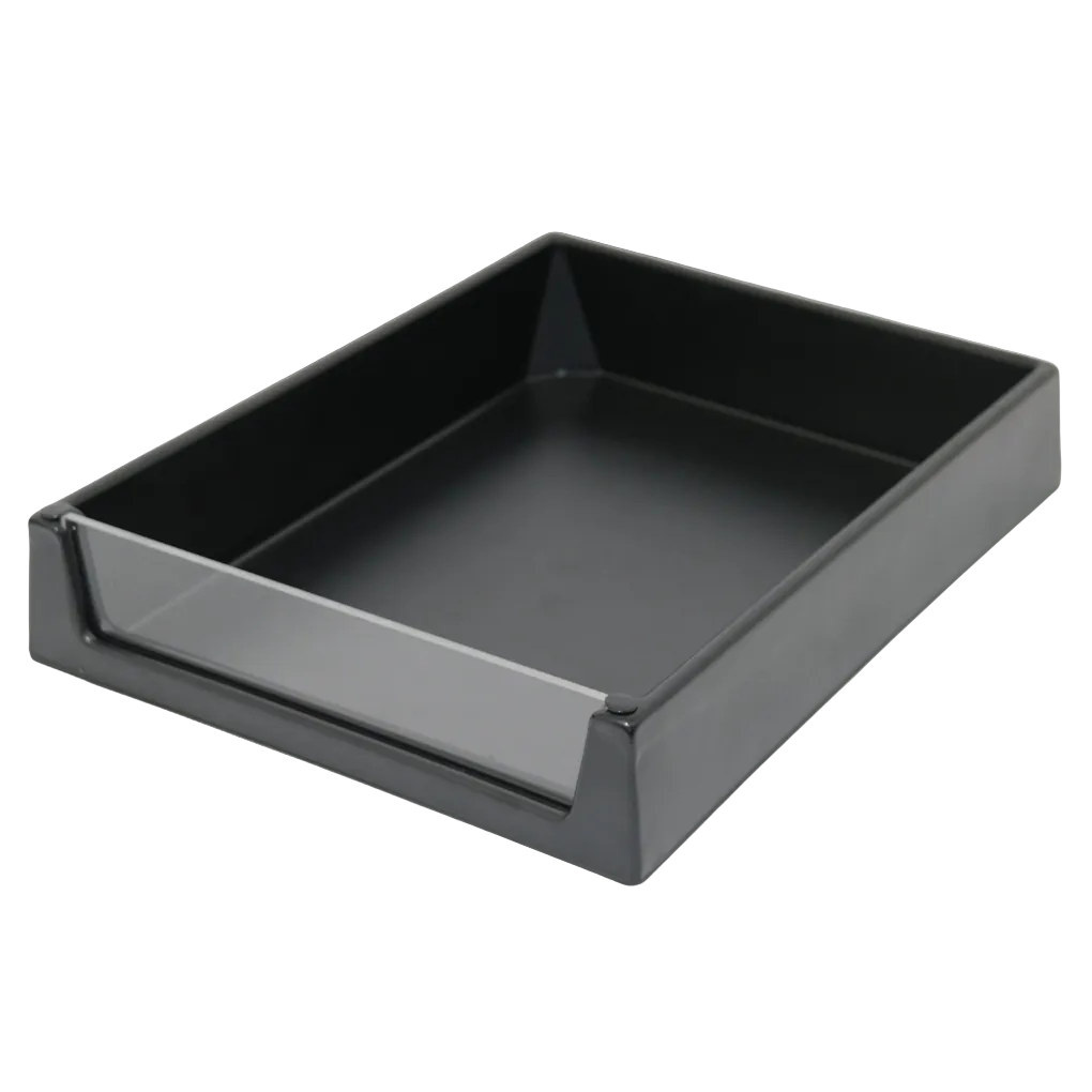 Clear Front Tray