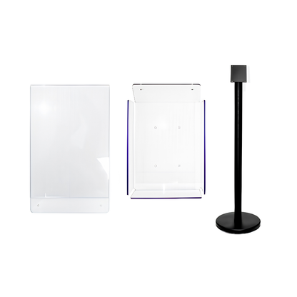 Heavy Duty Brochure Dispenser & Accessories