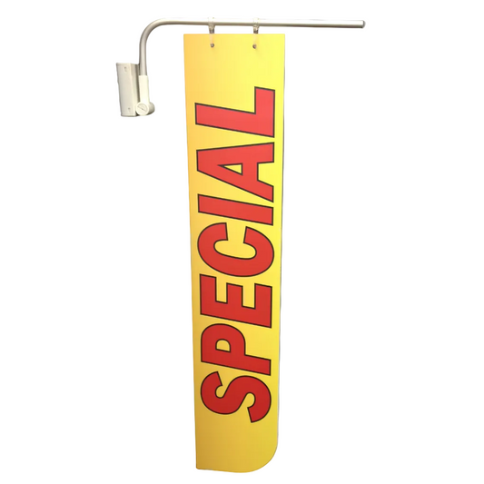 Magnetic Flag Holder With Clips