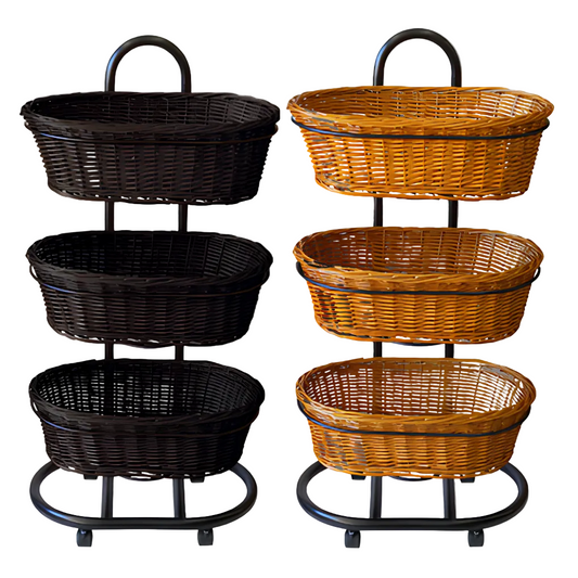 Oval Polywicker Baskets