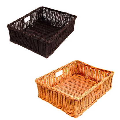 Rectangular Polywicker Baskets
