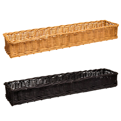 Rectangular Polywicker Baskets