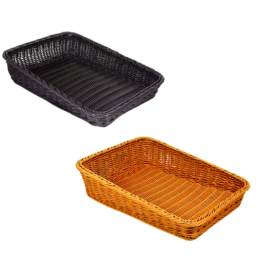 Rectangular Polywicker Baskets