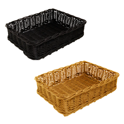 Rectangular Polywicker Baskets