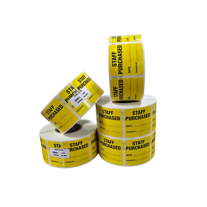 Staff Purchase Labels