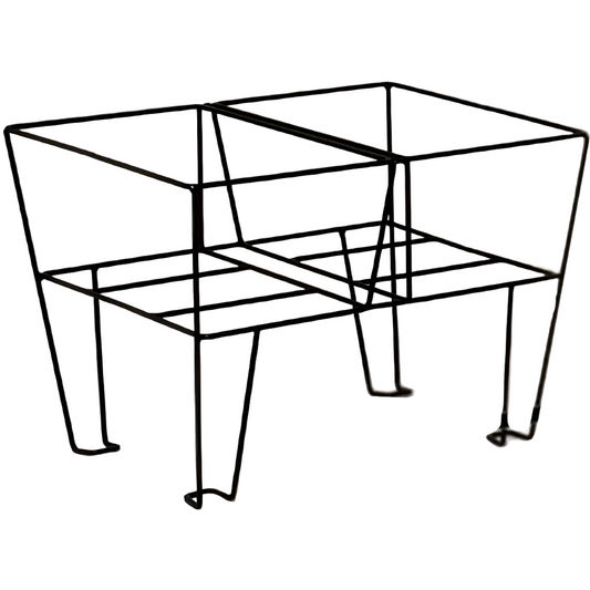 Twin Shopping Basket Stand