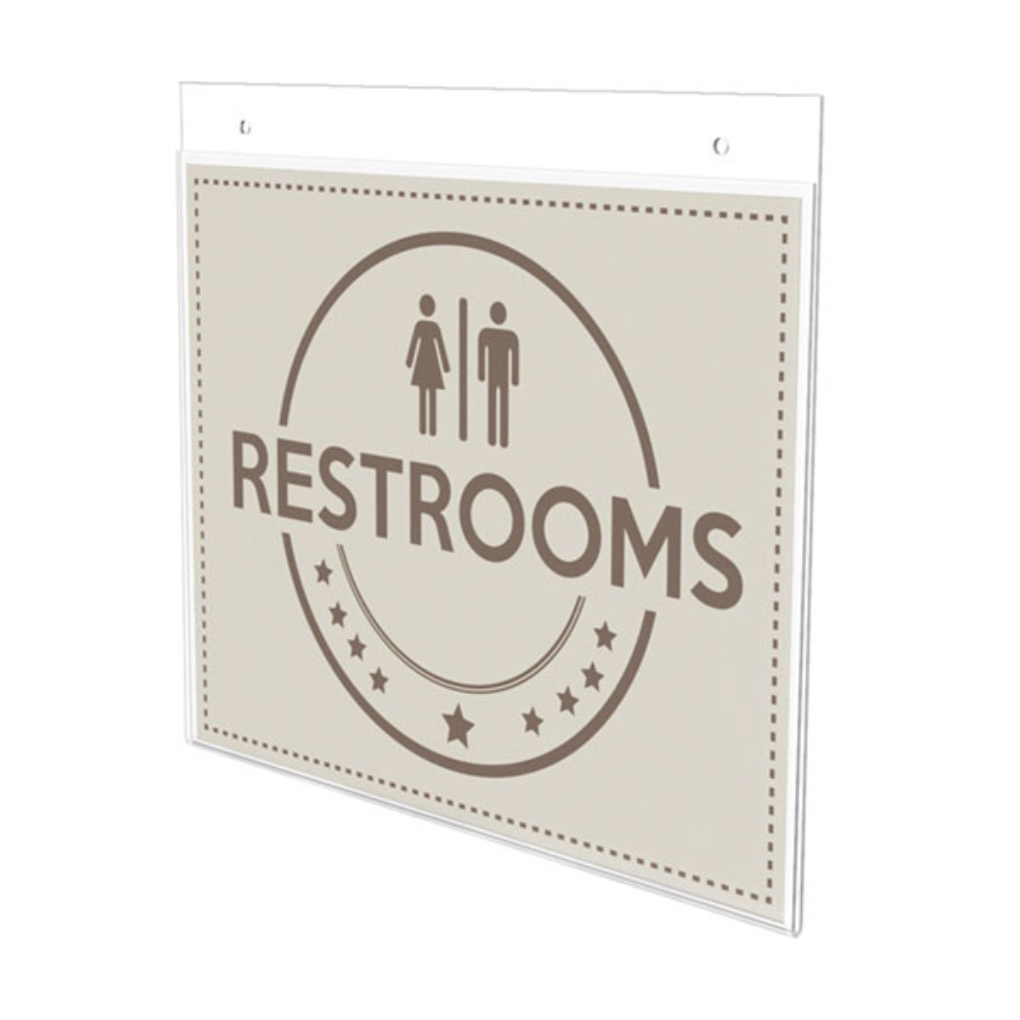 Wall Mount Sign Holders